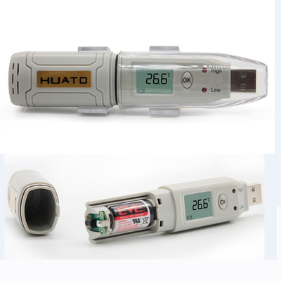 중국 찬 선박 밴 및 크레이트를 위해 좋은 자동적인 기록 USB 온도 습도 기록 장치 협력 업체