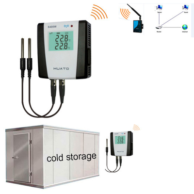 중국 저온 저장 Zigbee 온도와 습도 데이터 로거 고정확도 S400W 협력 업체