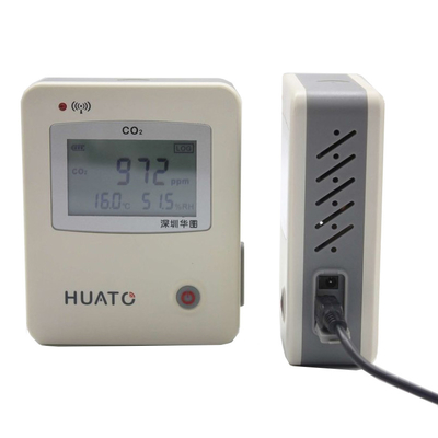 중국 S653 USB 임시 직원/추가 습도 온도 감지기를 가진 RH/이산화탄소 데이터 로거 협력 업체